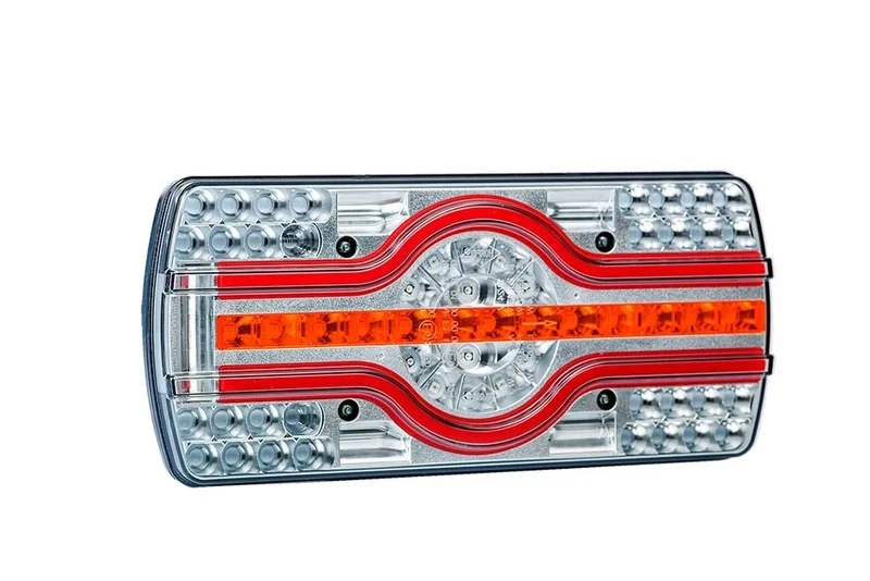Höger LED Bakljus Neon med registreringsskyltsljus 12-36v, 50 cm kabel