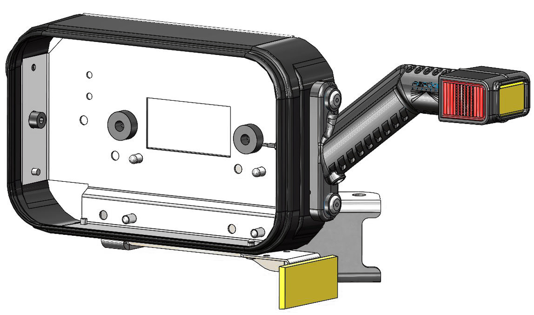 Lampenhet LED, höger