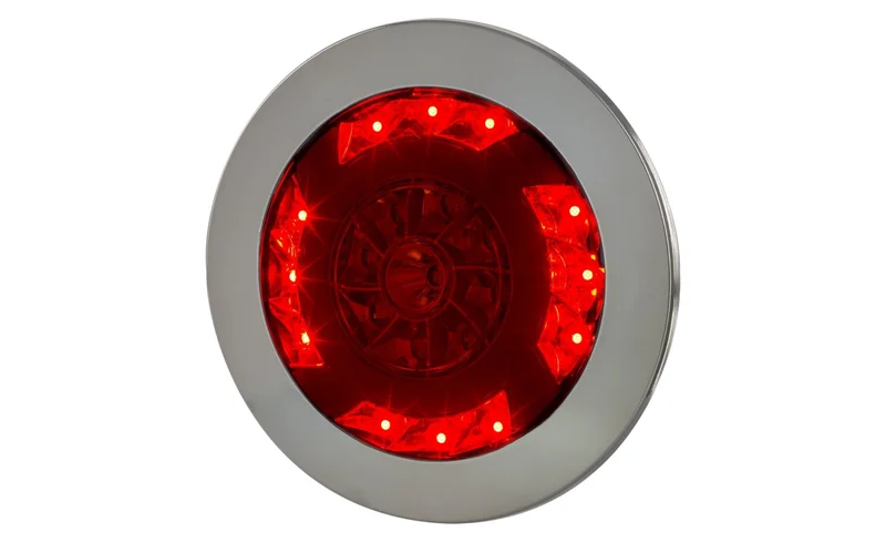 Recessed LED combination light 120mm. 12-24v 1.5m. cable - 2