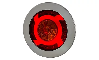 Innfelt LED-kombinasjonslys 120 mm, 12-24v, 1,5 m kabel