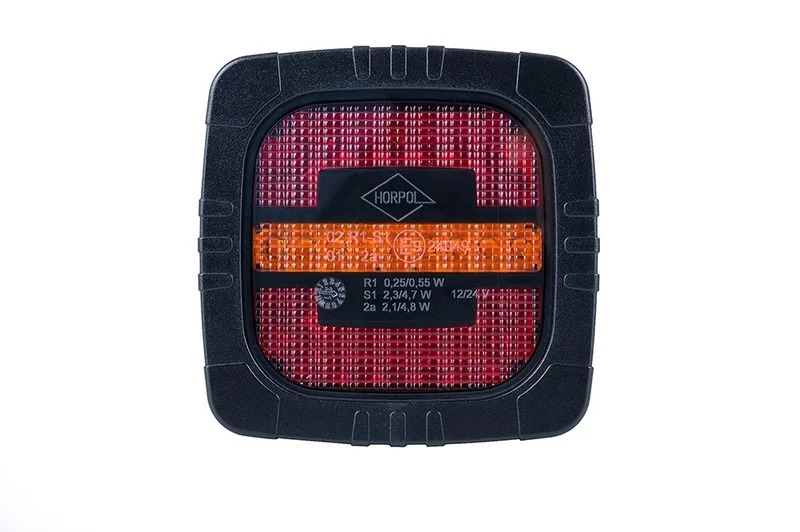 LED Baklys kompakt 12-24V 1m kabel