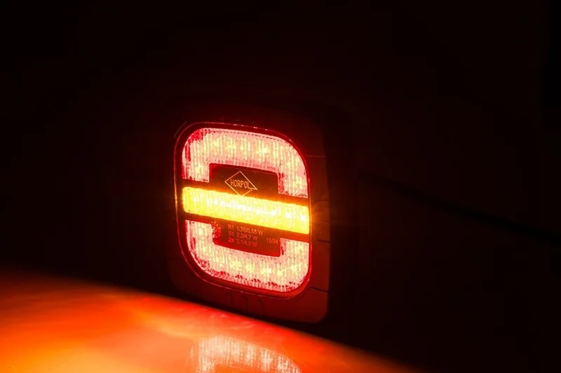 LED Baklys kompakt 12-24V 1m kabel - 5