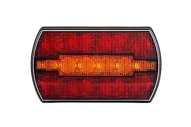 LED Baklys kompakt 12-24V 1m kabel