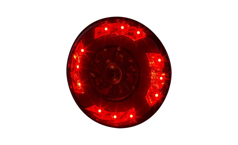 LED kombinasjonslys 120mm, overflatemontert 12-24V 1,5m kabel - 5
