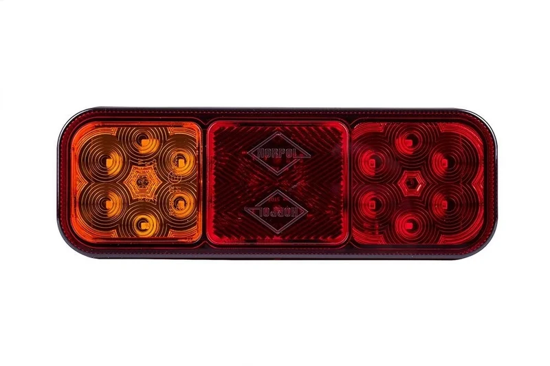 LED kompakt kombinationsljus 12-24V 2m kabel - 2