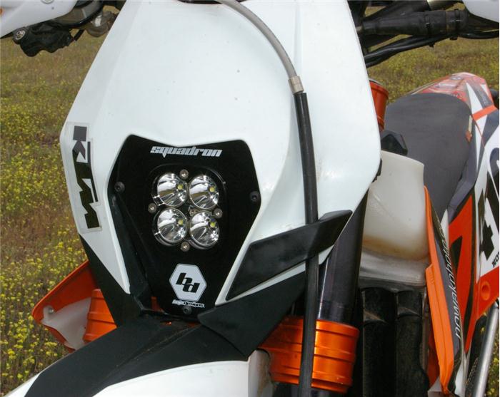 Baja Designs Squadron Sport LED Headlight Kit KTM 2008-2013 With Headlight Shell