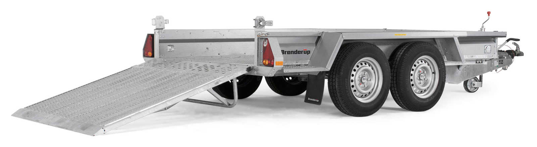 Brenderup Maskinsläp Serie MT Stålgolv 3000 kg - 3