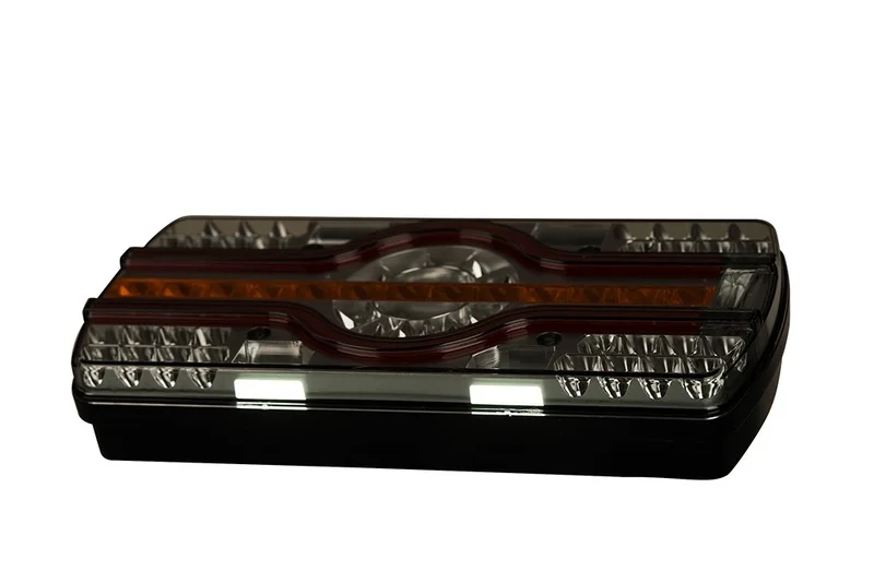 Venstre LED Neon Baklys med skiltbelysning 12-24V 2,0m kabel - 6