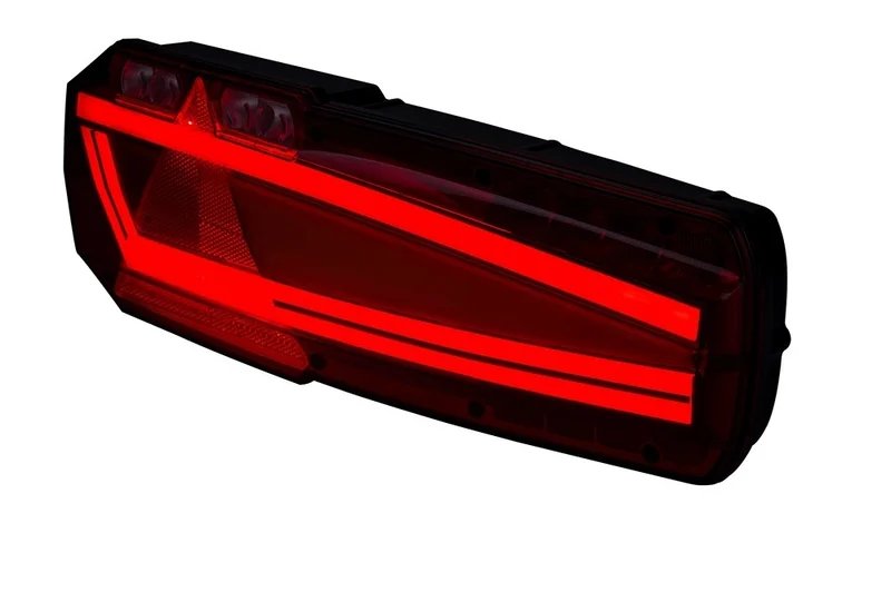 Vänster LED släpvagnsljus Neon 12-24v, 1,5 m kabel - 2