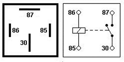 Relay HD 12V 70A - 2