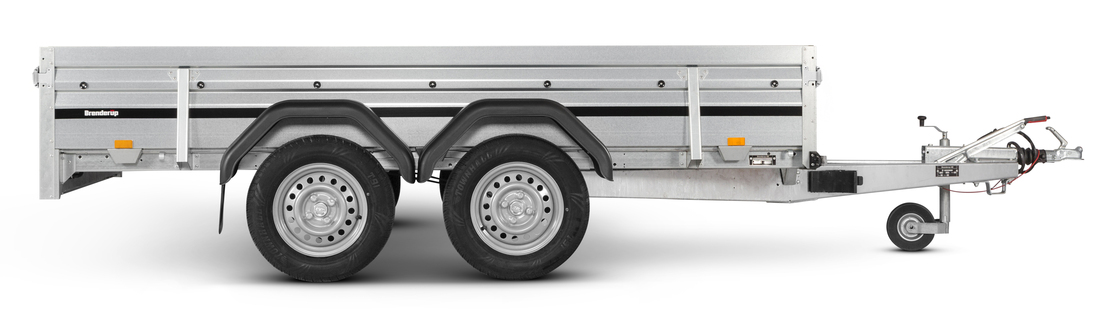 Brenderup Lågbyggd flakvagn Serie 2000 300L 2500 kg - 2