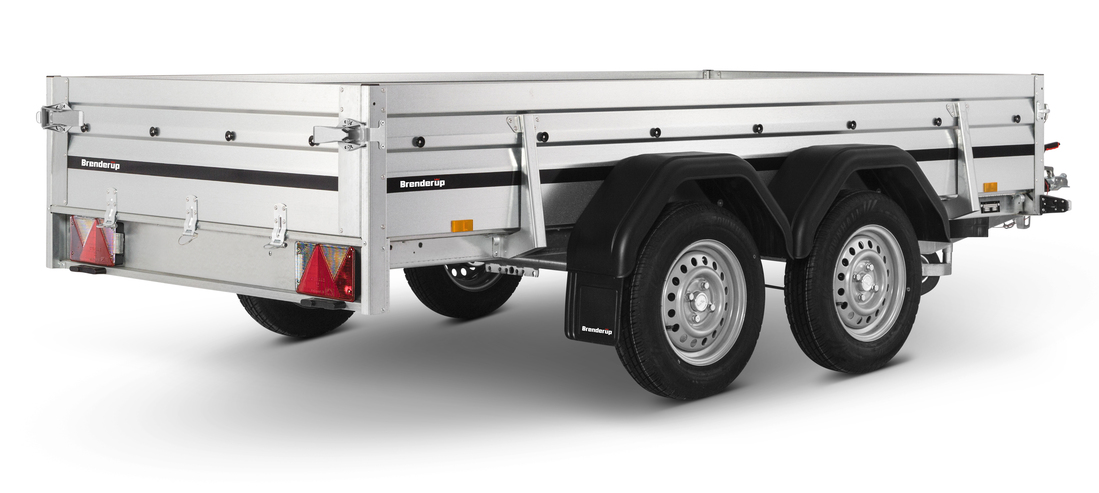 Brenderup Lågbyggd flakvagn Serie 2000 300L 2000 kg