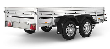 Brenderup Lågbyggd flakvagn Serie 2000 300L 2000 kg