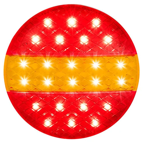 LED Rear light without license plate light 12-24v 40cm. cable - 2