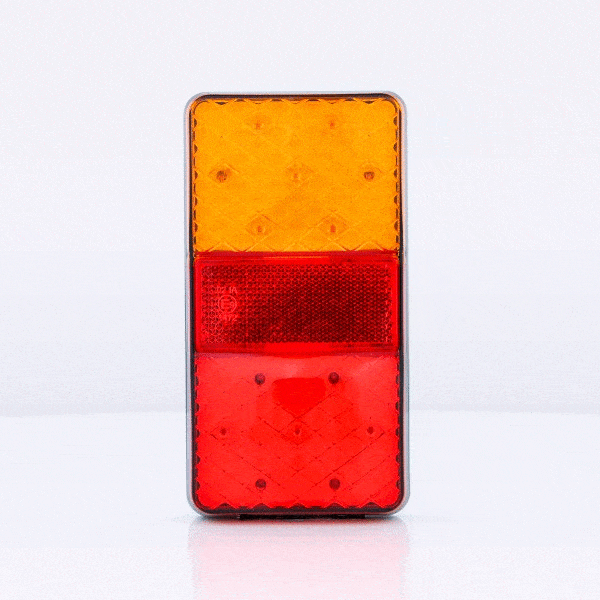 LED compact rear light 12-24v 10m. cable - 2