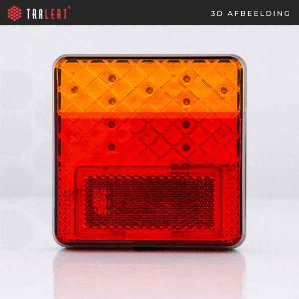 LED compact rear light 12-24v 40cm. cable - 2