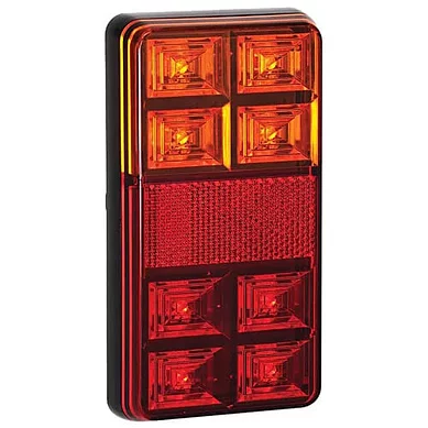 LED kompakt Bakljus utan skyltbelysning 12V 40cm kabel