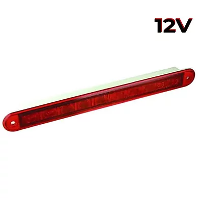 Tredje bromsljus LED (Röd lins)