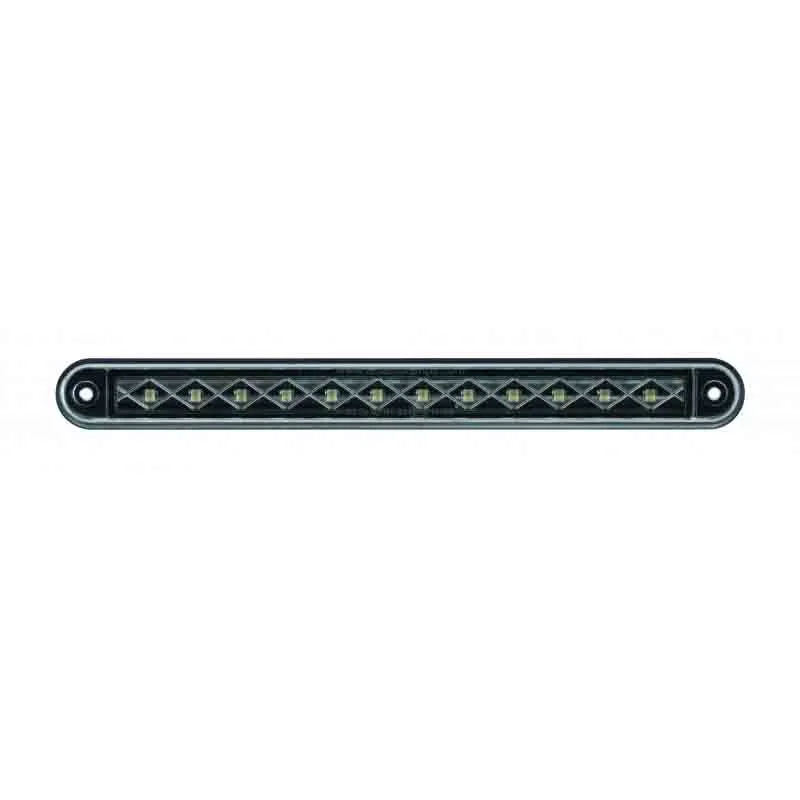 LED combination light slimline black lens 24v 40cm. cable - 2