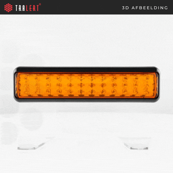 LED Slimline varsellys 12-24V 40cm kabel - 2
