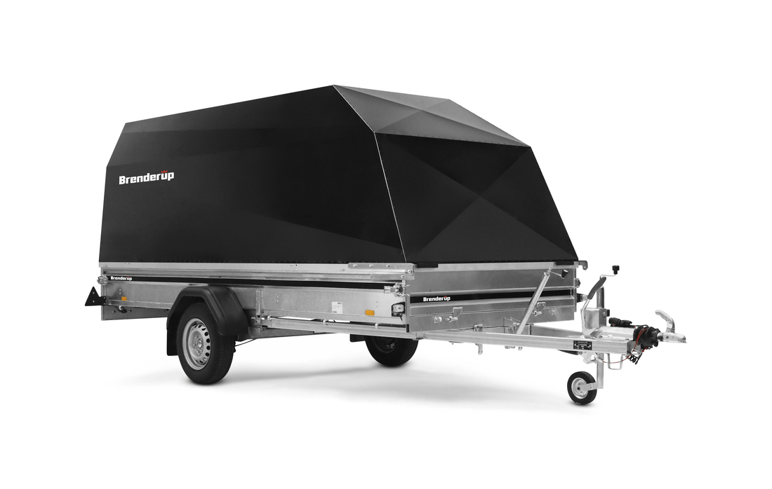 Brenderup Snöskotersläp Serie Standard Outline 370L Aluhuv 1000 kg