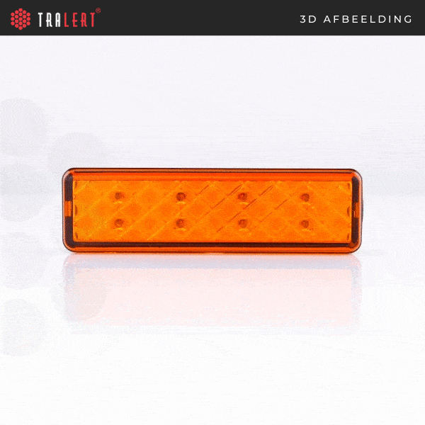 LED Slimline varsellampe 12-24V 0,18m kabel - 2