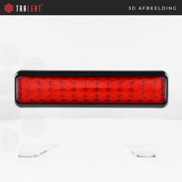 LED brake light, rear light slimline 12-24v 40cm. cable - 2