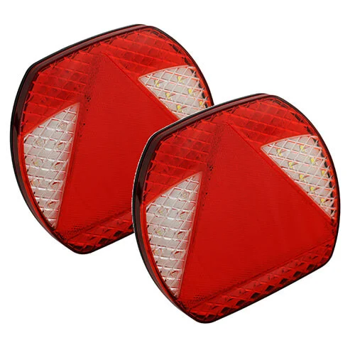 Slimline Trailer lamp 12-24v (EU200LR2) Twin Pack