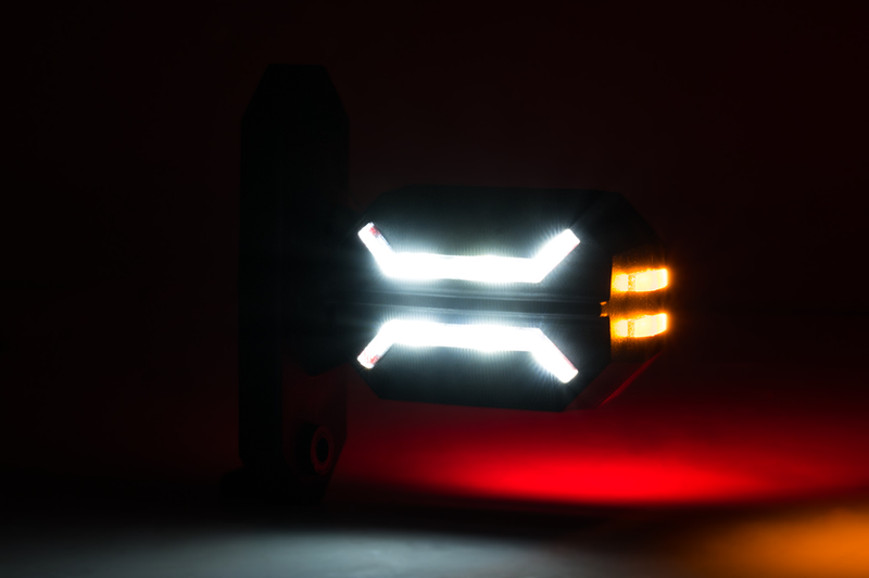 LED Sidemarkeringslys kompakt 12-24V - 3