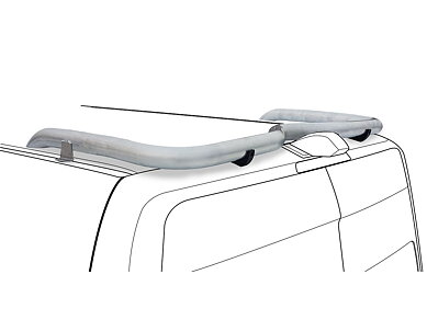 T-RACK Mercedes Sprinter 18-  Bakre H2 med fabriksmonterad kamera