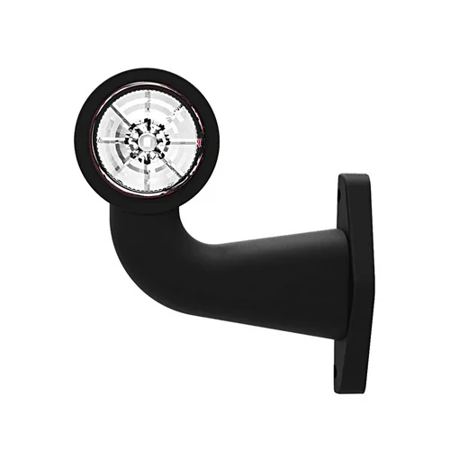 LED broadside lamp with angled stem Right 12-36v 1.5mm². connector - 3
