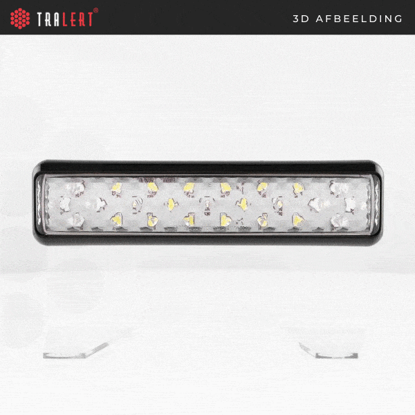 LED Baklys Slimline 12-24V 40cm kabel - 2