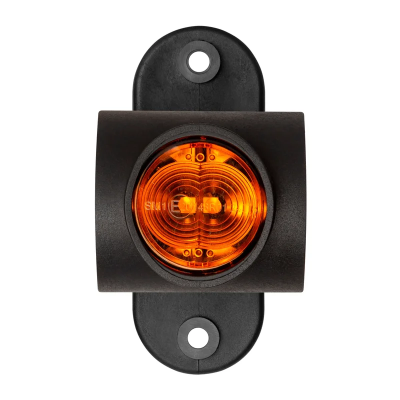 LED Dark sidomarkeringsljus röd/vit/gul 12/24V 50cm kabel - 2