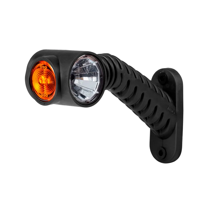 LED Dark Position lamp right red/white/amber 12/24v 50cm cable