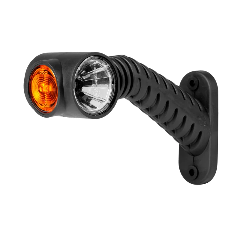 LED Dark Width lamp left 12/24v 0.5m. cable