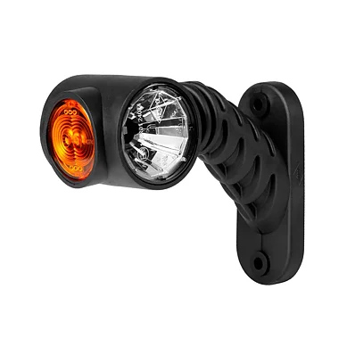 LED Dark Width lamp left red/white/amber 12/24v 50cm cable
