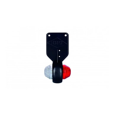 LED Front light left red/white 12/24v 35cm cable