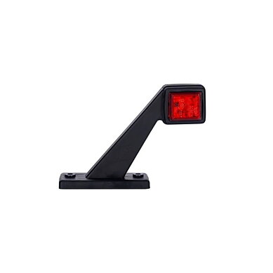 LED Front light left red/white 12/24v 50cm cable