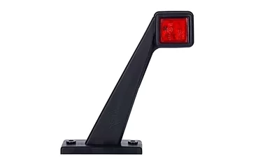 LED Front light left red/white 12/24v 50cm cable