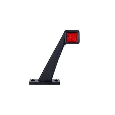 LED Front light left red/white 12/24v 50cm cable