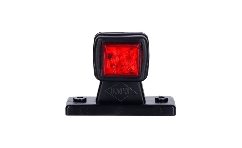 LED Sidemarkeringslys Venstre rød/hvit 12/24V 50cm kabel