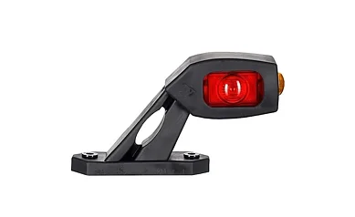 LED Front light left red/white/amber 12/24v 50cm cable