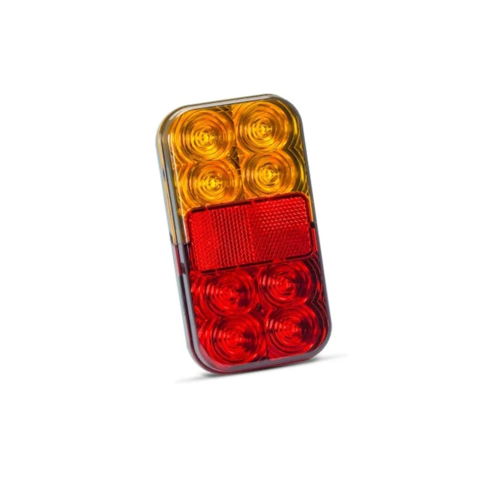 LED compact feu arrière sans éclairage de plaque 12v 40cm. câble