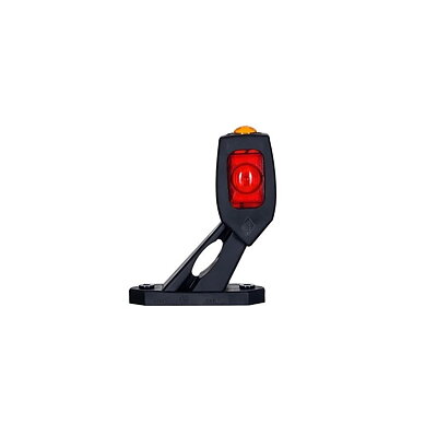 LED Front light left red/white/amber 12/24v 50cm cable