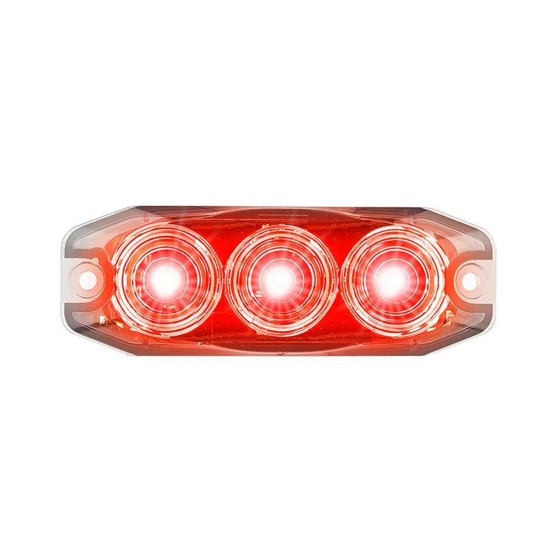 LED kompakt brems-/baklys 12/24V (klar linse) - 2