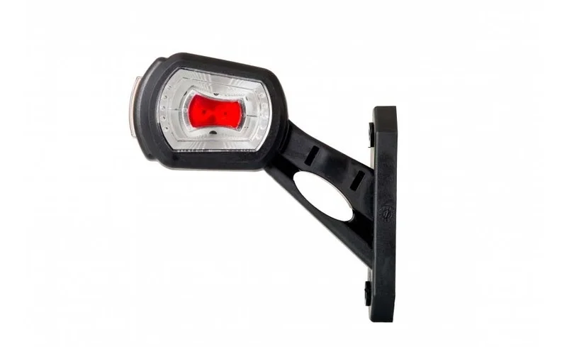 LED Sidemarkeringslys Venstre rød/hvit/gul 12/24V 50cm kabel - 2