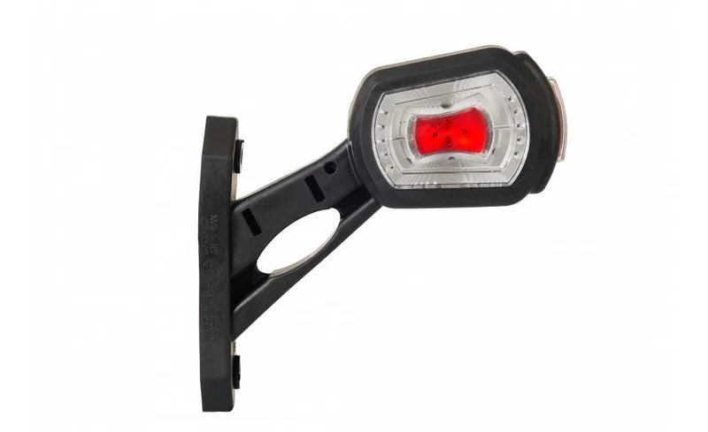 LED Sidemarkeringslys Venstre rød/hvit/gul 12/24V 50cm kabel - 7
