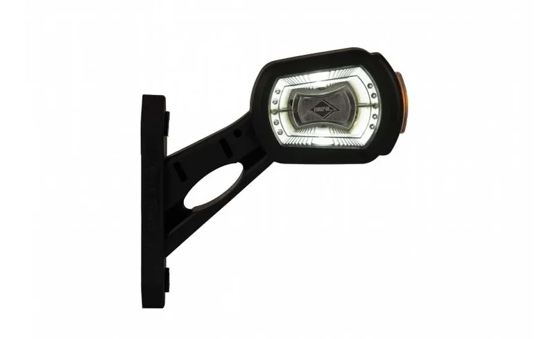LED Sidemarkeringslys Venstre rød/hvit/gul 12/24V 50cm kabel - 8