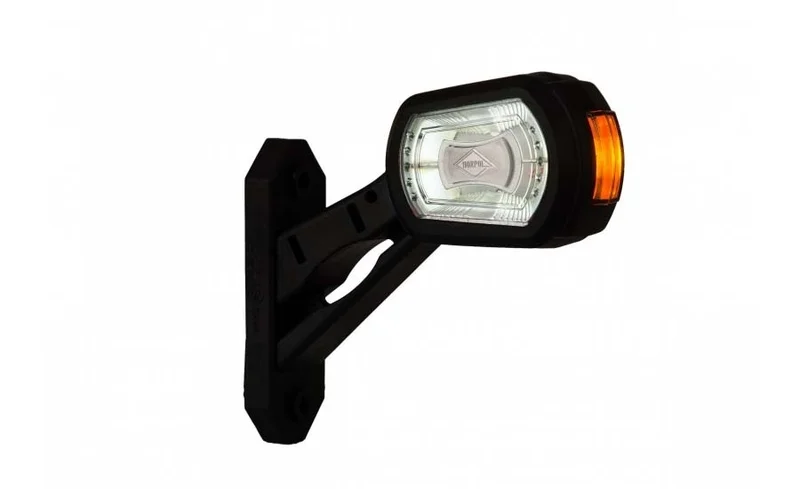 LED Sidemarkeringslys Venstre rød/hvit/gul 12/24V 50cm kabel - 4
