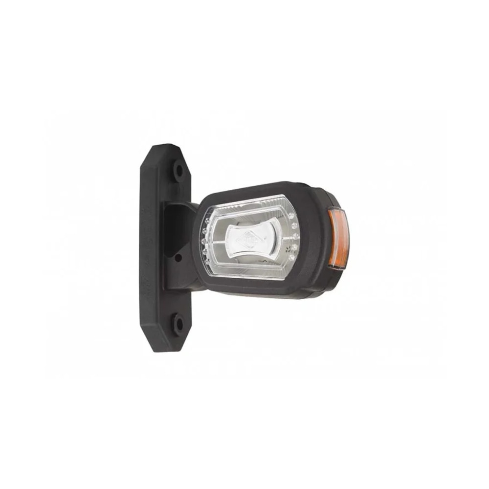 LED Sidemarkeringslys Venstre rød/hvit/oransje 12/24V 50cm kabel